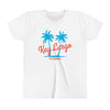 Key Largo, Florida Youth Shirt - Retro Palm Tree Key Largo Kid's T-Shirt