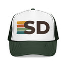 San Diego, California Trucker Hat - SD Abbr retro cap-1