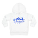 Salt Lake City, Utah Toddler Hoodie - Unisex Mountain Salt Lake City Pullover Sweatshirt, Kids Hooded Jumper, Utah Souvenir-1