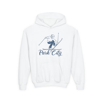 Park City, Utah Youth Hoodie - Snow Ski Kids Park City Hooded Sweatshirt