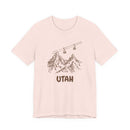 Utah Mountain T-Shirt — Vintage Gondola Ski Mountain Tee-3