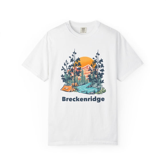 Breckenridge, Colorado Graphic Tee, Comfort Colors Retro Unisex Breckenridge T shirt