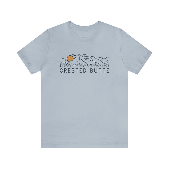 Crested Butte, Colorado T-Shirt - Retro Unisex Crested Butte Shirt