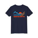 Crested Butte, Colorado Youth Graphic Tee - Kids Crested Butte T Shirt-19
