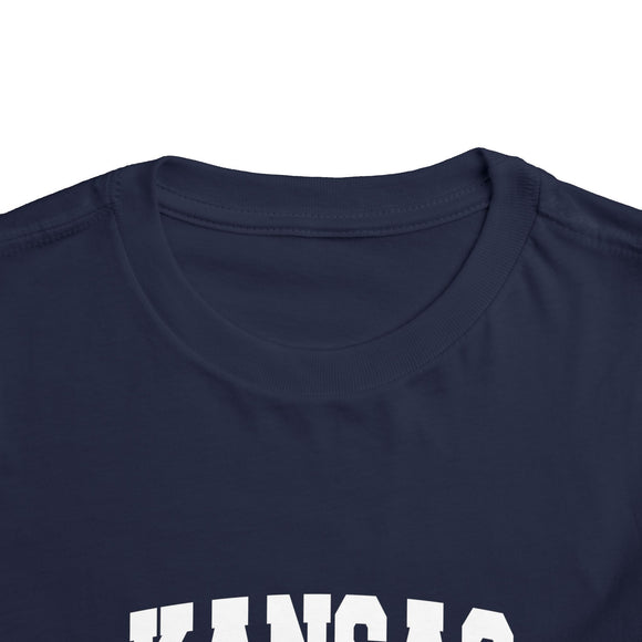 Kansas Toddler Graphic Tee - Kids Kansas Vacation Shirt