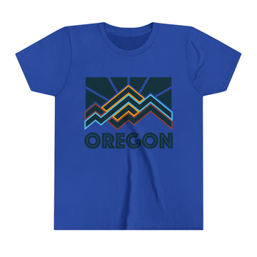 Buy true-royal Oregon Youth T-Shirt - Unisex Kids Oregon Shirt