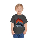 Alaska Toddler T-Shirt - Retro Palm Tree Unisex Toddler Alaska Shirt-16