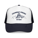 Steamboat Springs, Colorado Ski Babe Trucker Hat — Foam Mesh Cap-4