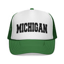 Michigan Retro Collegiate Style Trucker Hat-3