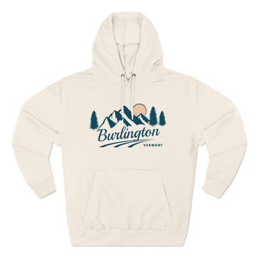 Buy sandshell Premium Burlington, Vermont Hoodie - Unisex Burlington Sweatshirt