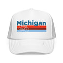 Michigan Trucker Hat - Foam Michigan Bike Cap-6