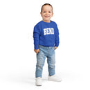 Bend, Oregon Toddler Sweatshirt - Bend Toddler Crewneck Sweatshirt-12