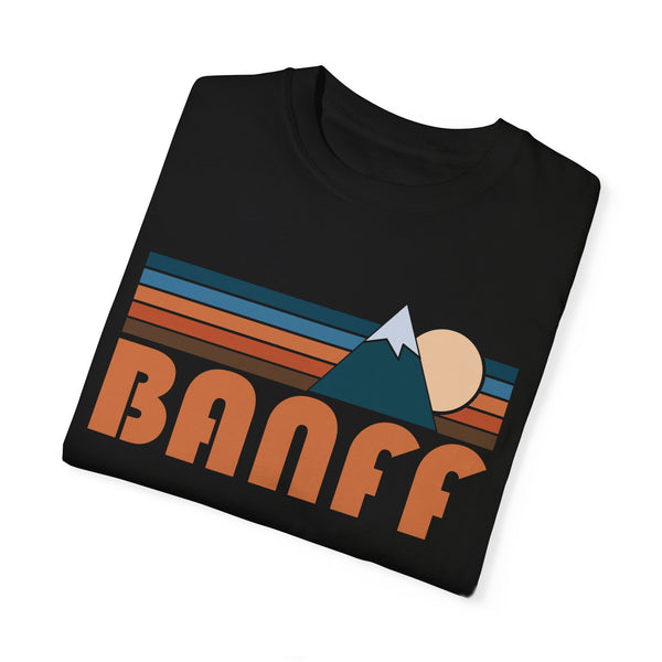 Banff, Canada Graphic Tee, Comfort Colors Retro Unisex Banff T shirt, Mountain Adventure Shirt