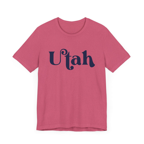 Utah Graphic Tee, Casual T-Shirt, Vintage Style Shirt