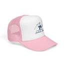 Jackson Hole, Wyoming Snow Ski Trucker Hat — Retro Skier Foam Jackson Hole Cap-7