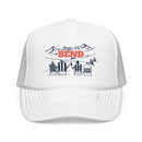 Bend, Oregon Après-ski Trucker Hat — Foam Mesh Cap-6