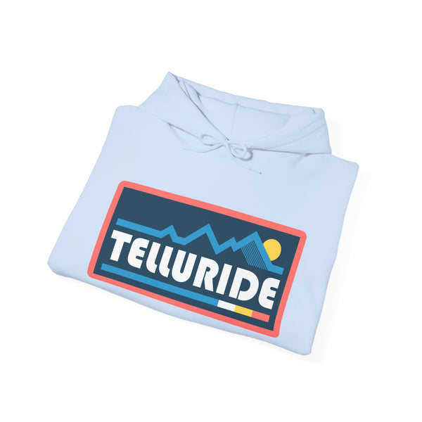 Telluride, Colorado Hoodie - Unisex Sun Telluride Hoodie Graphic Sweatshirt