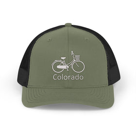 Buy loden-black Colorado Snapback Trucker Cap - Embroidered Colorado Hat