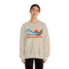 Crested Butte, Colorado Sweatshirt - Mountain Crested Butte Crewneck Sweatshirt