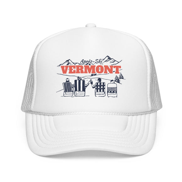Vermont Après-ski Trucker Hat — Foam Mesh Cap