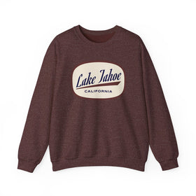 Lake Tahoe, California Sweatshirt - Unisex Retro Crewneck Lake Tahoe Sweatshirt