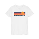 Minnesota Youth T-Shirt — Retro Sun Tee-2