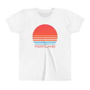 Portland, Oregon Youth Shirt - Retro 80s Portland Kid's T-Shirt-1
