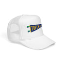 Topeka, Kansas Pennant Trucker Hat — Retro Flag Foam Cap-10