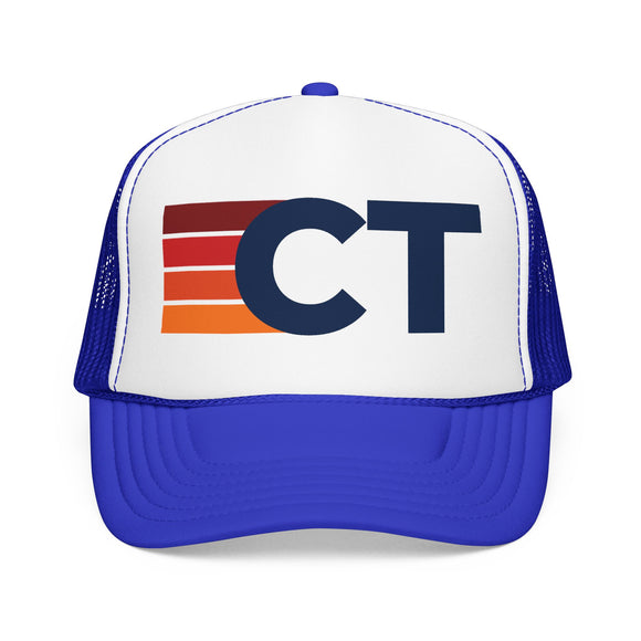 Connecticut Trucker Hat - CT Abbr retro cap
