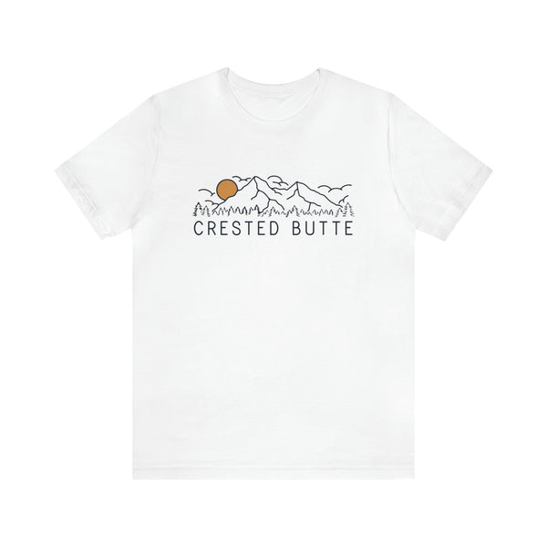 Crested Butte, Colorado T-Shirt - Retro Unisex Crested Butte Shirt
