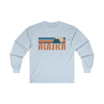 Alaska Long Sleeve Shirt - Retro Unisex Alaska Long Sleeve Tee
