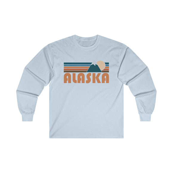 Alaska Long Sleeve Shirt - Retro Unisex Alaska Long Sleeve Tee