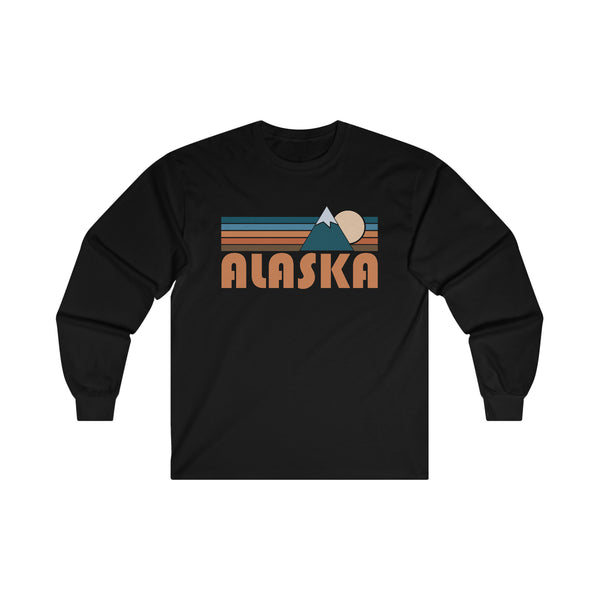 Alaska Long Sleeve Shirt - Retro Unisex Alaska Long Sleeve Tee