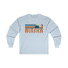 Alaska Long Sleeve Shirt - Retro Unisex Alaska Long Sleeve Tee