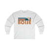 Boise, Idaho Long Sleeve Shirt - Retro Unisex Boise Long Sleeve Tee