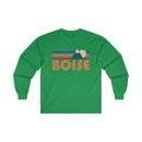 Boise, Idaho Long Sleeve Shirt - Retro Unisex Boise Long Sleeve Tee-6