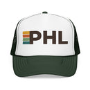Philadelphia, Pennsylvania Trucker Hat - PHL Abbr retro cap-1