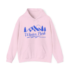 Winter Park, Colorado Hoodie - Unisex Mountain Winter Park Hoodie Sweatshirt
