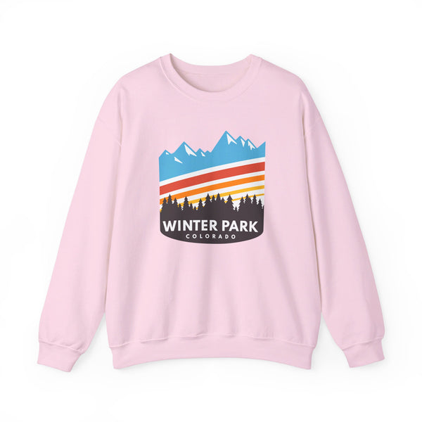 Winter Park, Colorado Sweatshirt - Unisex Retro Crewneck Winter Park Sweatshirt