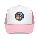 Vail, Colorado Retro Ski Lift Mountain Foam Trucker Hat-2