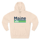 Premium Maine Hoodie - Retro Unisex Sweatshirt-4