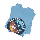 Colorado T Shirt - Retro Ski Lift Colorado Tee-16