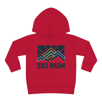 Buy vintage-red Salida, Ski Bum Toddler Hoodie - Unisex Salida, Ski Bum Toddler Sweatshirt