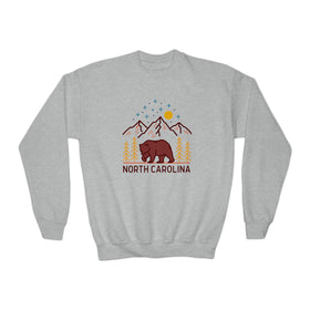 North Carolina Youth Sweatshirt - Unisex Kid's North Carolina Crewneck Sweatshirt