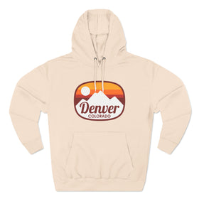 Premium Denver, Colorado Hoodie - Retro Unisex Denver Sweatshirt