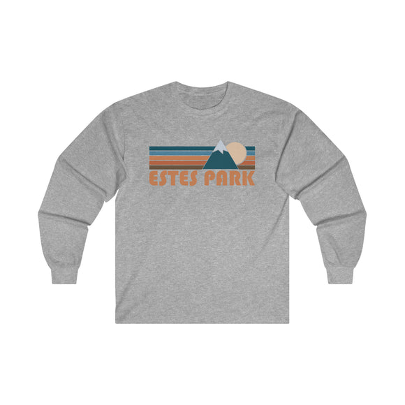 Estes Park, Colorado Long Sleeve Shirt - Retro Unisex Estes Park Long Sleeve Tee