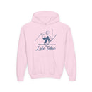 Lake Tahoe, California Youth Hoodie - Snow Ski Kids Lake Tahoe Hooded Sweatshirt-4