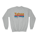 Lake Tahoe, California Youth Sweatshirt - Unisex Kid's Lake Tahoe Crewneck Sweatshirt-5