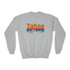 Lake Tahoe, California Youth Sweatshirt - Unisex Kid's Lake Tahoe Crewneck Sweatshirt