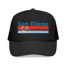 San Diego, California Trucker Hat - Foam San Diego Bike Cap-2